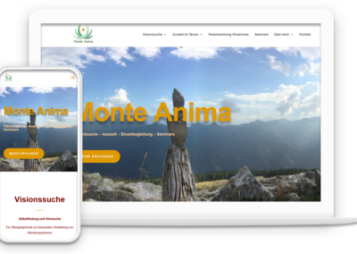 Auszeit – Einzelbegleitung – Seminare im Tessin, monte-anima.ch, Wedesign web-rahmen.de | Anna Zapp