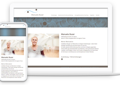 Manuela Buser: Coaching & Supervision | web-rahmen.de