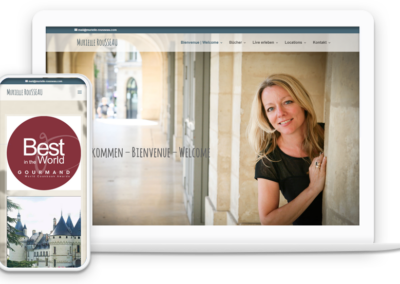 Webdesign Murielle Rousseau Autorenseite | Webdesign Freiburg | web-rahmen.de