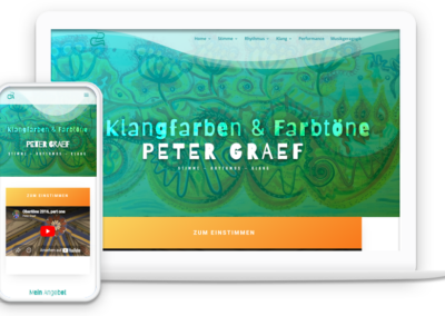 Peter Graef: Musiker & Komponist | web-rahmen.de